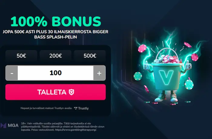 Valtti casino Suomi bonus